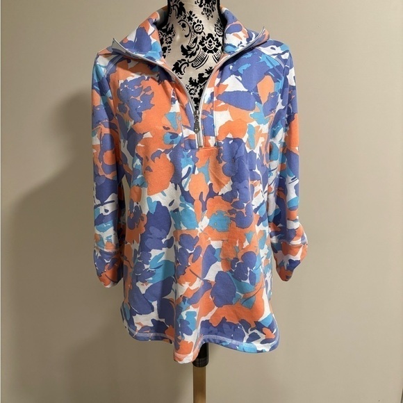 Ruby Rd. Tops - Ruby RD Quarter Zip Jacket